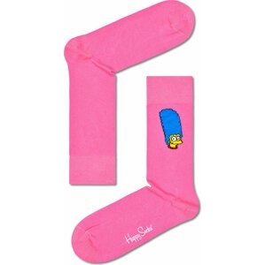 Klasické ponožky Unisex Happy Socks SIM01-3300 Růžová