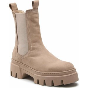 Kotníková obuv s elastickým prvkem s.Oliver 5-25468-39 Camel Nubuck 339