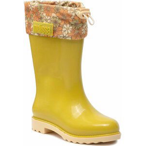 Holínky Melissa Mini Melissa Rain Boot III Inf 33616 Verde/Amarillo AC911