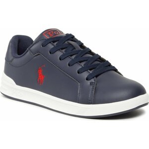 Sneakersy Polo Ralph Lauren RF104275 Navy Smooth W/ Red Pp