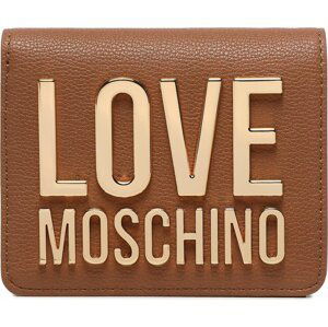 Malá dámská peněženka LOVE MOSCHINO JC5612PP1HLI0201 Cammello