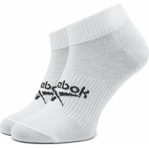 Nízké ponožky Unisex Reebok Active Foundation Ankle Socks GI0066 white