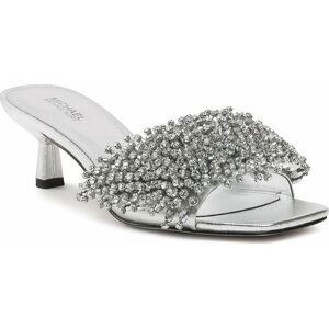 Nazouváky MICHAEL Michael Kors Amal Kitten Sandal 40S3AMMS1M Silver