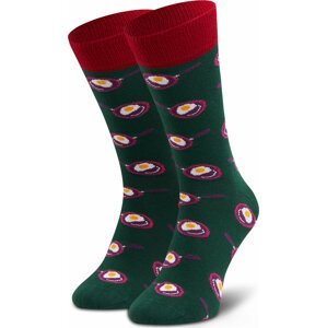 Pánské klasické ponožky Dots Socks D20WF-SX-012-X-041046 Zelená
