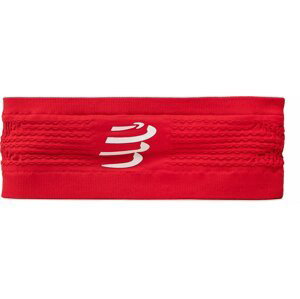 Textilní čelenka Compressport Headband On/Off CU00009B Red