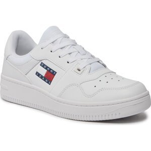 Sneakersy Tommy Jeans Tjw Retro Basket Ess EN0EN02505 White YBS