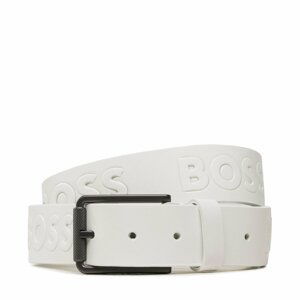 Pánský pásek Boss 50491895 White 100