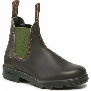 Kotníková obuv s elastickým prvkem Blundstone 519 Brown