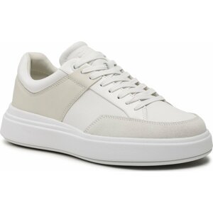 Sneakersy Calvin Klein Low Top Lace Up HM0HM01047 Triple White 0K8