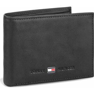 Velká pánská peněženka Tommy Hilfiger Johnson Mini Cc Flap And Coin Pocket AM0AM00662/82568 Černá