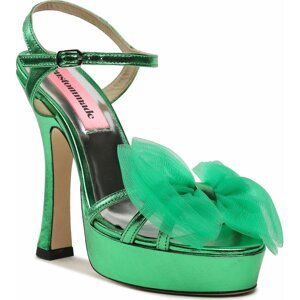 Sandály Custommade Arlina Metallic Bow 999624047 Metallic Green 365