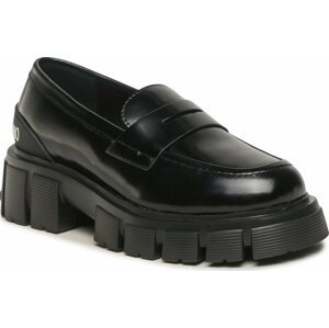 Loafersy LOVE MOSCHINO JA10045G1HIB0000 Nero