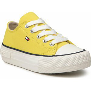 Plátěnky Tommy Hilfiger Low Cut Lace-Up Sneaker T3A4-32118-0890 M Yellow 200