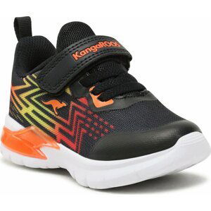 Sneakersy KangaRoos K-Sl Arouser Ev 00012 000 5075 M Jet Black/Neon Orange