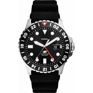 Hodinky Fossil Blue GMT FS6036 Black/Black