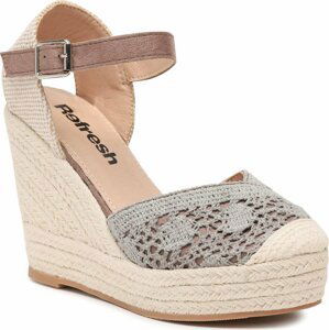 Espadrilky Refresh 170514 Taupe