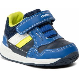 Sneakersy Geox B Rishon B. A B250RA 0BC14 C4502 Blue/Fluo Green