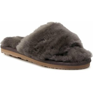 Nazouváky Mou Sheepskin Fur Slide Slipper FW161001L Cha