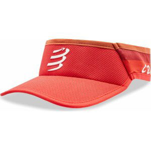 Kšilt Compressport Visor Ultralight CU00005B Red 300