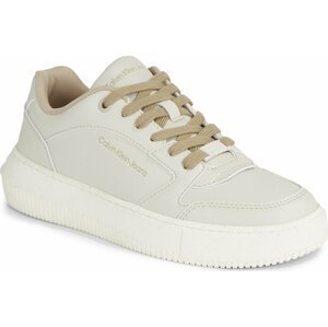 Sneakersy Calvin Klein Jeans Chunky Cupsole Low Lth Eco YW0YW01179 Eggshell/Travertine 0F7
