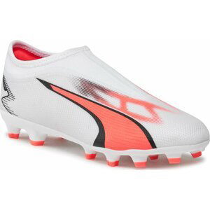 Boty Puma Ultra Match Ll Fg/Ag Jr 107514 01 Puma White/Puma Black/Fire Orchid