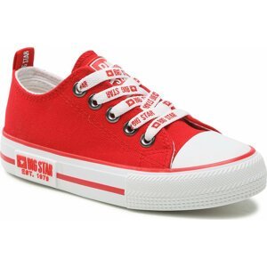Plátěnky Big Star Shoes KK374047 Red