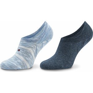 Sada 2 párů pánských ponožek Tommy Hilfiger 701222640 Blue 002
