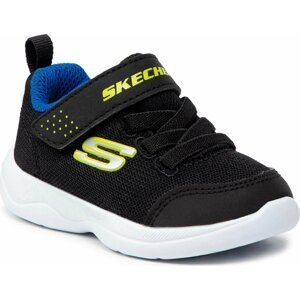 Sneakersy Skechers Mini Wanderer 407300N/BBLM Blk/Blue/Lime