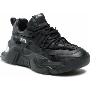 Sneakersy Steve Madden Kingdom Sneaker SM11002519 SM11002519-915 Black/Silver