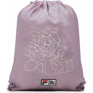 Vak na stahovací šňůrky Fila Tensta Warner Bros Small Sport Drawstring Backpack FBK0009 Mauve Shadows 40024