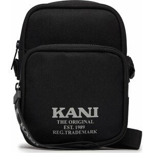 Brašna Karl Kani KK Retro Reflective Pouch Bag KA-233-026-1 BLACK