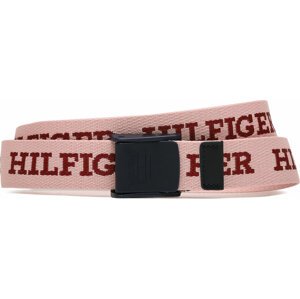 Dětský pásek Tommy Hilfiger Corporate Hilfiger Webbing Belt AU0AU01740 TJS