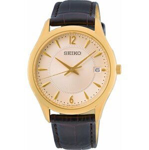 Hodinky Seiko SUR472P1 Gold/Brown