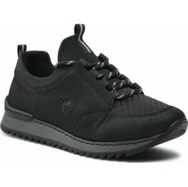 Sneakersy Rieker M3682-00 Schwarz