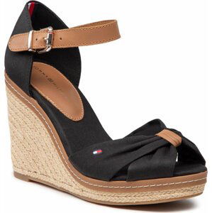 Espadrilky Tommy Hilfiger Elena 56D FW0FW00905 Black 990