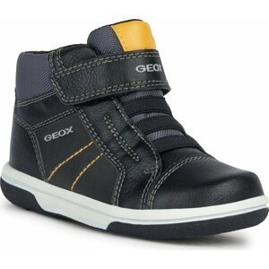 Sneakersy Geox Baby Flick Boy B3637A 0MEFU C9154 M Black/Curry
