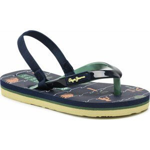 Sandály Pepe Jeans Beach Palms Boy K PBS70052 Navy 595