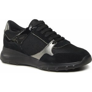 Sneakersy Geox D Alleniee D35LPA 0AS22 C9997 Black