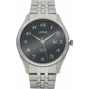 Hodinky Lorus RH955NX9 Silver/Silver/Black