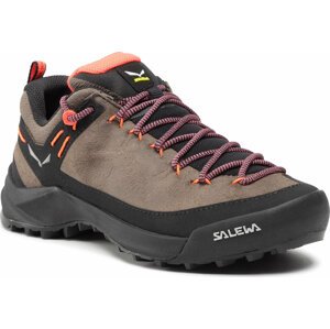 Trekingová obuv Salewa Ws Wildfire Leather 61396-7953 Bungee Cord/Black