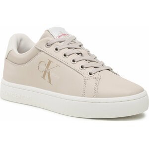 Sneakersy Calvin Klein Jeans Classic Cupsole Fluo Contrast Wn YW0YW00912 Eggshell/Ancient White 0F6
