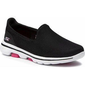 Polobotky Skechers Go Walk 5 15901/BKHP Black/Hot Pink