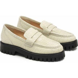 Loafersy Kazar Studio Nana 84480-08-B6 Złamana biel