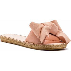 Espadrilky Manebi Sandals With Bow W 1.4 J0 Pastel Rose Suede