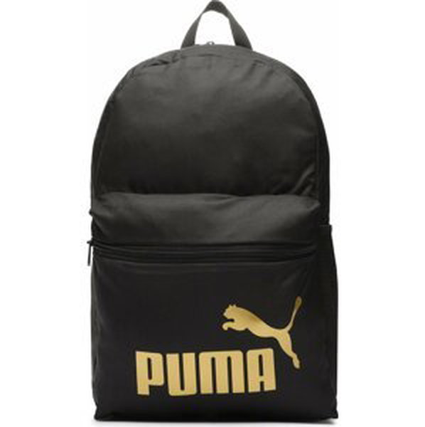 Batoh Puma Phase Backpack 079943 03 Puma Black-Golden Logo