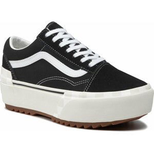 Tenisky Vans Old Skool Stacked VN0A4U155ZN1 (Suedecanvas)Blkblncdblnc