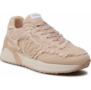 Sneakersy Pinko Paulette Sneaker Denim PE 23 BLKS1 100896 A0RN Beige/Sabbia Ardente D18