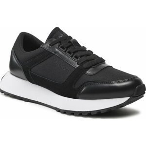 Sneakersy Calvin Klein Low Top Lace Up Mix New HM0HM00926 Ck Black BEH