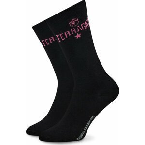 Dámské klasické ponožky Chiara Ferragni 74SB0J04 Black