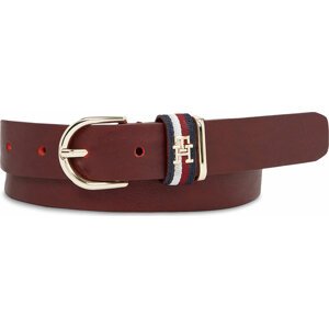 Dámský pásek Tommy Hilfiger Th Timeless 2.5 Corp AW0AW15376 Rouge XJS